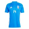 Camiseta de fútbol Italia Federico Chiesa 14 Primera Equipación Euro 2024 - Hombre